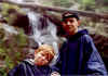 Mark and Nick at waterfall in Shenandoah Nat Park, Summer vacation 1999.jpg (53661 bytes)
