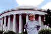 Mark at Jefferson Mem, Wash DC, Summer vacation 1999.jpg (54848 bytes)