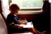 Mark on the Autotrain to Washington DC, Summer Vacation 1999.jpg (39827 bytes)