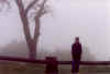 Nick in fog, Shenadoah Nat Park,Summer vacation 1999.jpg (37724 bytes)