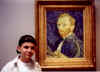 Nick with VanGoh, Nat Gallery of Art,Wash.DC,Summer vacation 1999.jpg (52929 bytes)