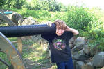 Mark about to lose his head at Gettysburg.