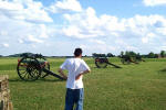 Nick at Gettysburg.