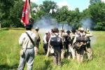 Gettysburg battle reenactment.